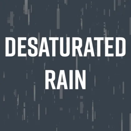 Desaturated Rain — Minecraft resurs pak, rasm 1
