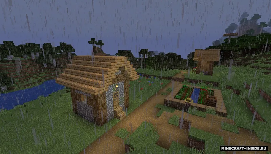 Desaturated Rain — Minecraft resurs pak, rasm 3