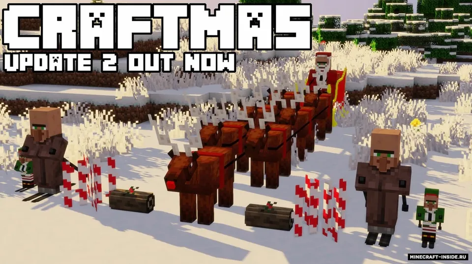 Craftmas — Minecraft resurs pak, rasm 2