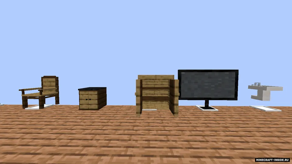 Mebel | Optifine — Minecraft resurs pak, rasm 4