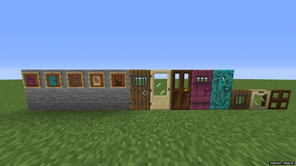 More Windows — Minecraft resurs pak, rasm 2
