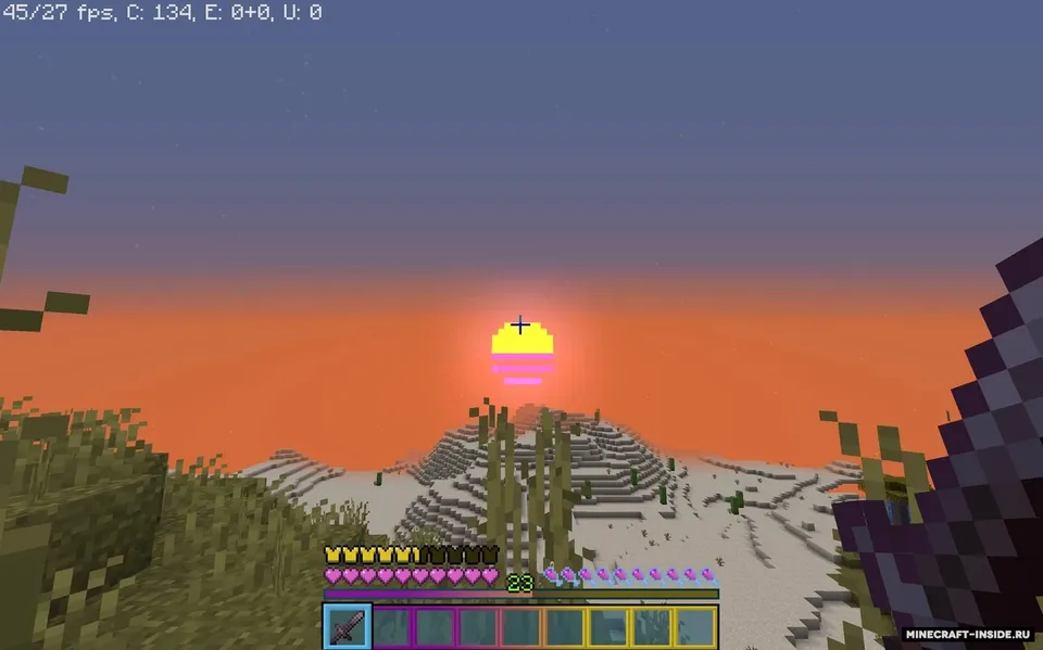 Synthwave — Minecraft resurs pak, rasm 2
