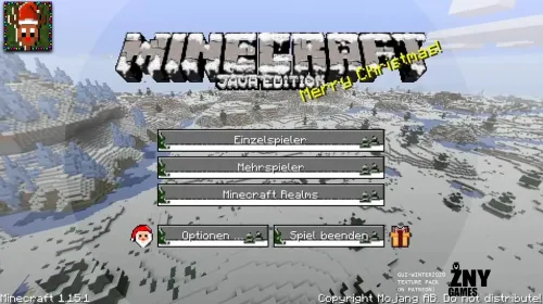 Winter 2020 — Minecraft resurs pak, rasm 1