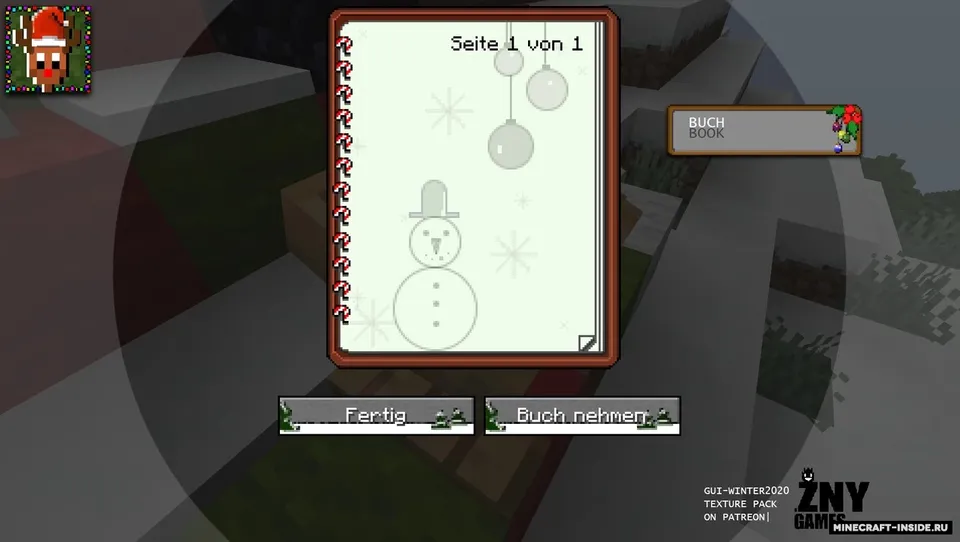 Winter 2020 — Minecraft resurs pak, rasm 2