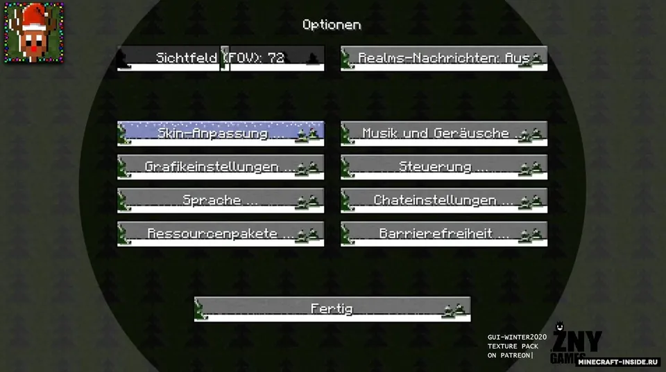 Winter 2020 — Minecraft resurs pak, rasm 6