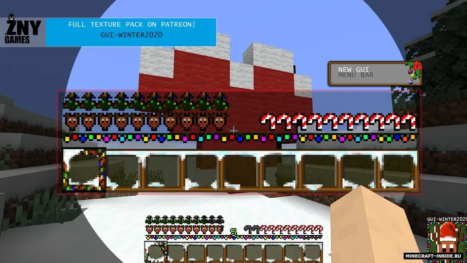 Winter 2020 — Minecraft resurs pak, rasm 7