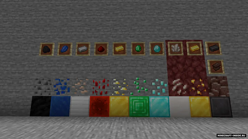 Kekich's Diversity Ores — Minecraft resurs pak, rasm 3