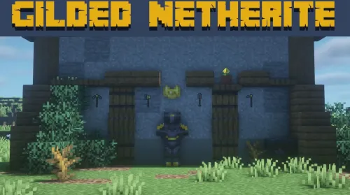 Gold-Gilded Netherite — Minecraft resurs pak, rasm 1