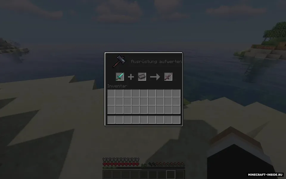 Dark GUI + Default enhanced — Minecraft resurs pak, rasm 2