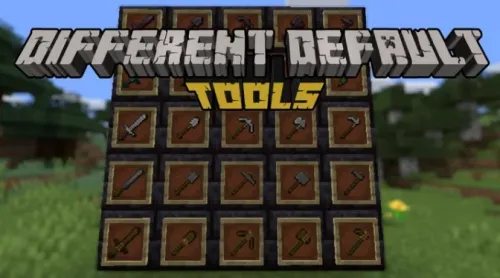 Different Default: Tools — Minecraft resurs pak, rasm 1
