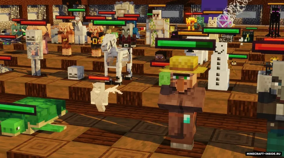 Entity Healthbars — Minecraft resurs pak, rasm 4