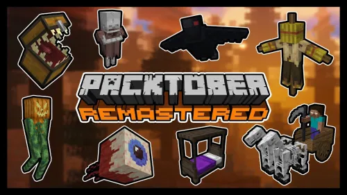 Packtober Remastered — Minecraft resurs pak, rasm 1