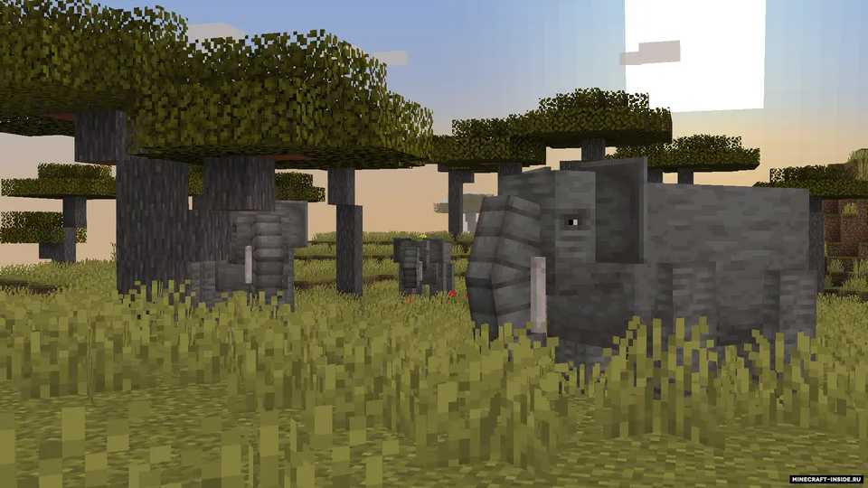 Elephant Ravagers — Minecraft resurs pak, rasm 3