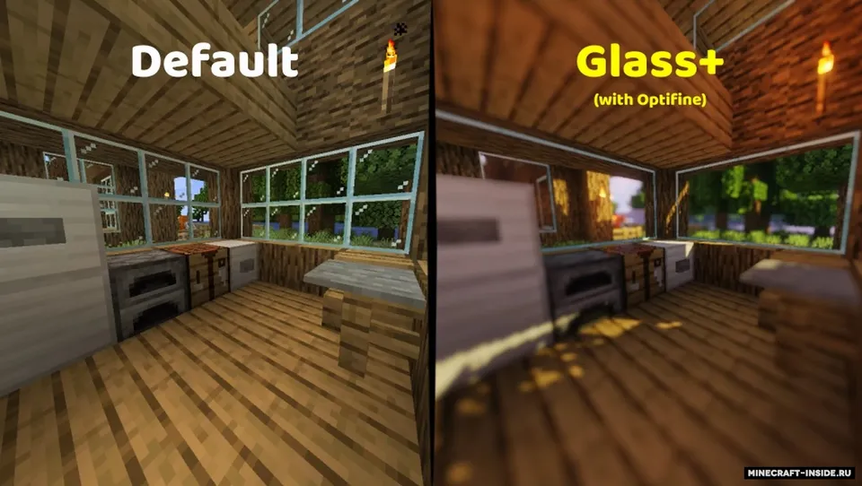 Glass+ — Minecraft resurs pak, rasm 3