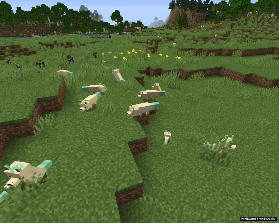 Eevee Foxes — Minecraft resurs pak, rasm 7