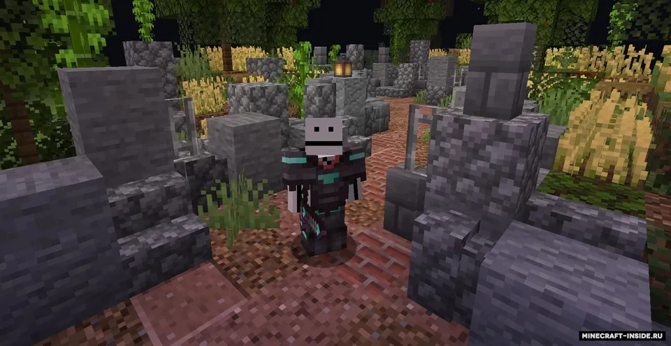 Netherite Armor Fix and Removed Helmets — Minecraft resurs pak, rasm 3