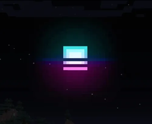 Retrowave Sun and Moon — Minecraft resurs pak, rasm 1