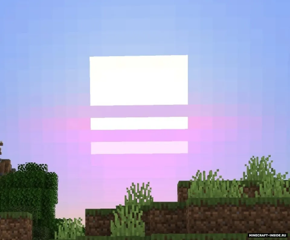 Retrowave Sun and Moon — Minecraft resurs pak, rasm 2