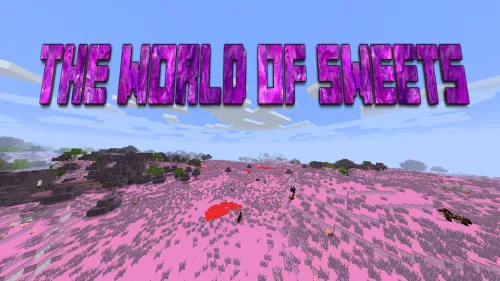 The world of sweets — Minecraft resurs pak, rasm 1