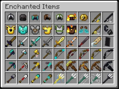 Visual Enchantments — Minecraft resurs pak, rasm 1