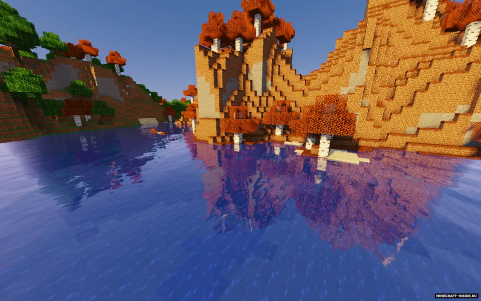 Autumn Birch — Minecraft resurs pak, rasm 3