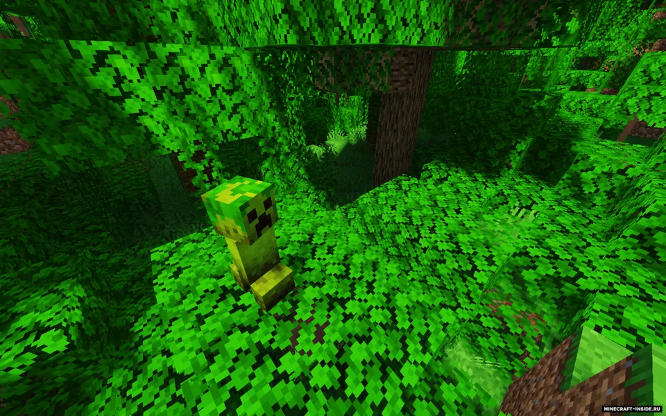 Camouflaged Creepers — Minecraft resurs pak, rasm 6