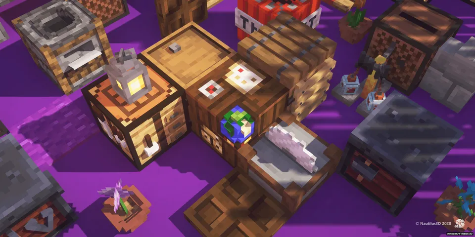 Nautilus3D — Minecraft resurs pak, rasm 5