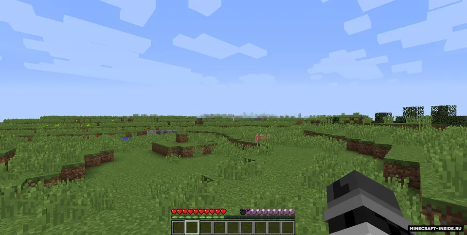 Chorus fruit hunger bar — Minecraft resurs pak, rasm 2