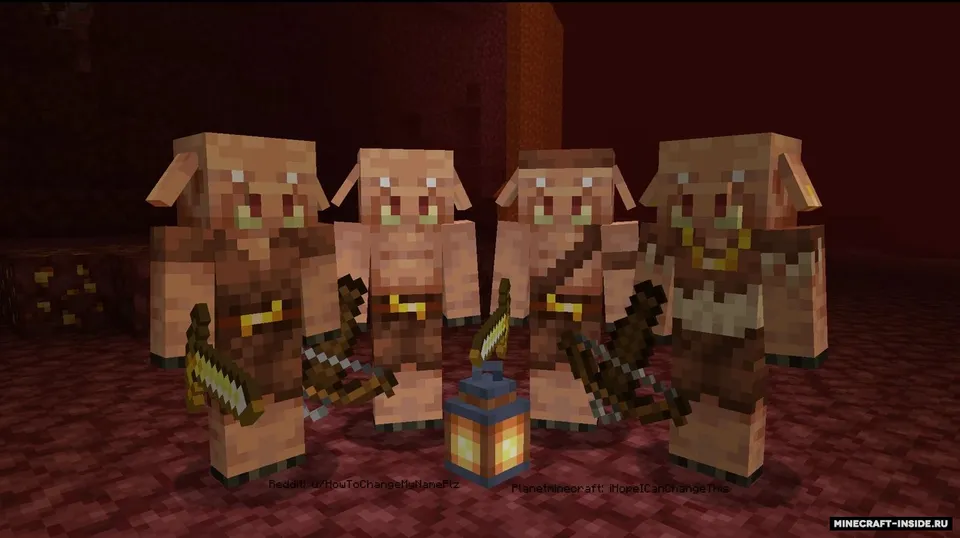 Piglins Plus — Minecraft resurs pak, rasm 2