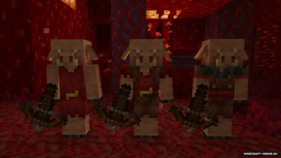 Piglins Plus — Minecraft resurs pak, rasm 3