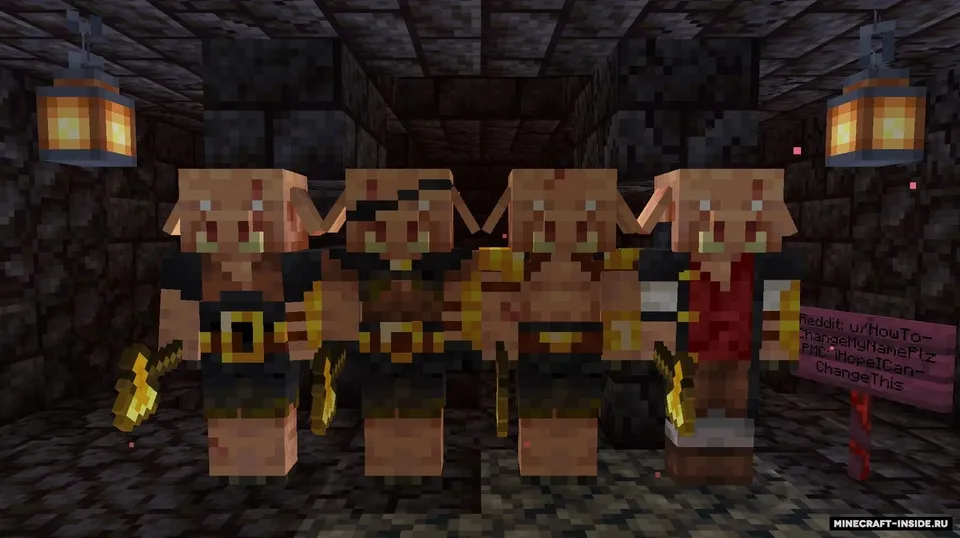 Piglins Plus — Minecraft resurs pak, rasm 4