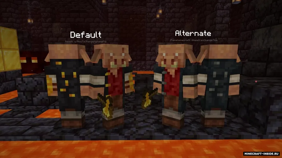 Piglins Plus — Minecraft resurs pak, rasm 5