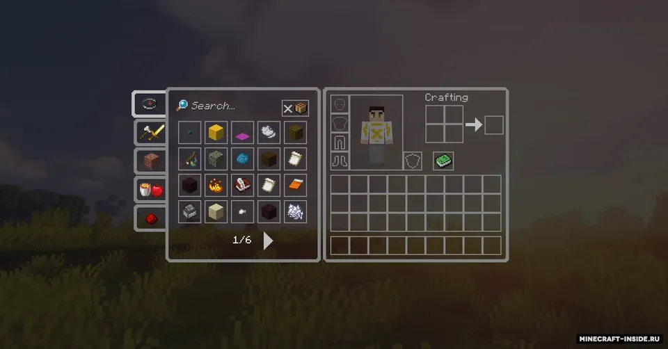 Clear GUI — Minecraft resurs pak, rasm 4