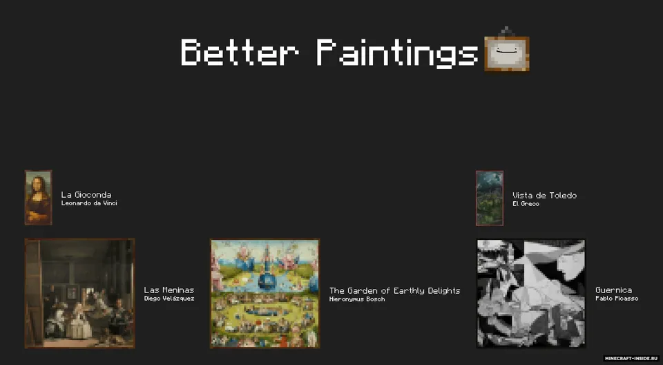 Pablo's Better Paintings — Minecraft resurs pak, rasm 3