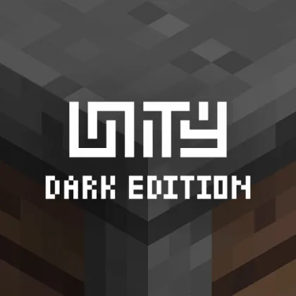Unity: Dark Edition — Minecraft resurs pak, rasm 1