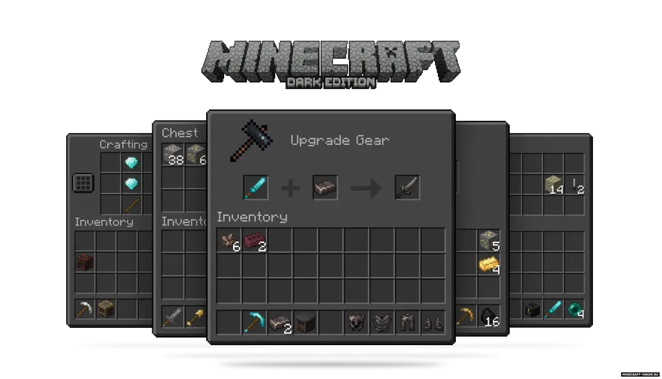 Unity: Dark Edition — Minecraft resurs pak, rasm 2