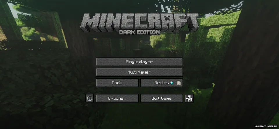 Unity: Dark Edition — Minecraft resurs pak, rasm 3