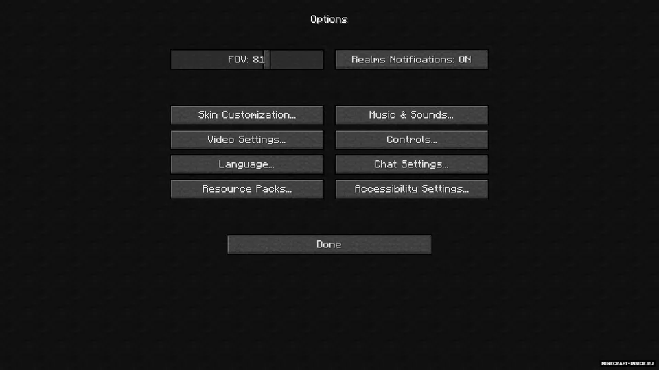 Unity: Dark Edition — Minecraft resurs pak, rasm 4