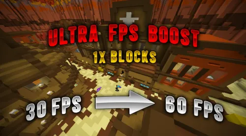 Ultra FPS Booster — Minecraft resurs pak, rasm 1