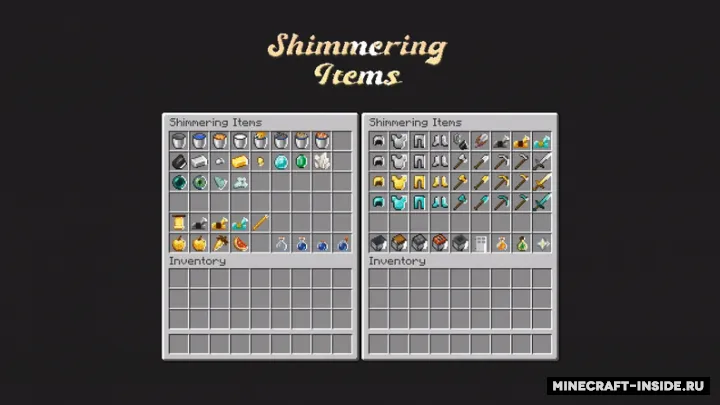 Pablo's Shimmering Items — Minecraft resurs pak, rasm 2