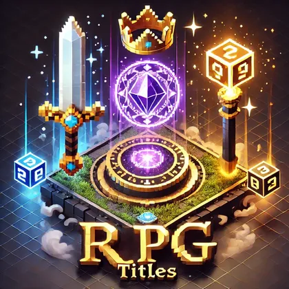 Fen's RPG Titles — Minecraft mod, rasm 1
