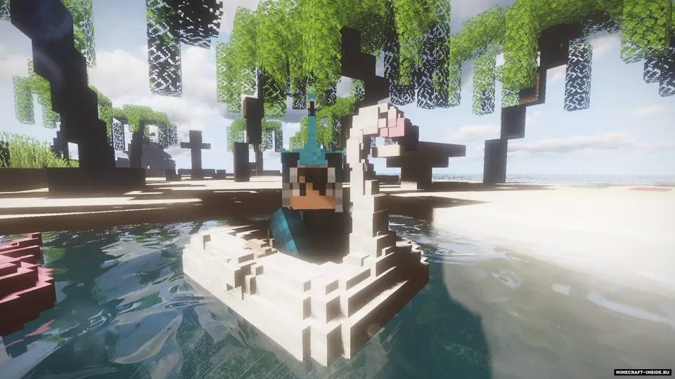 Flamingo Boats — Minecraft resurs pak, rasm 4