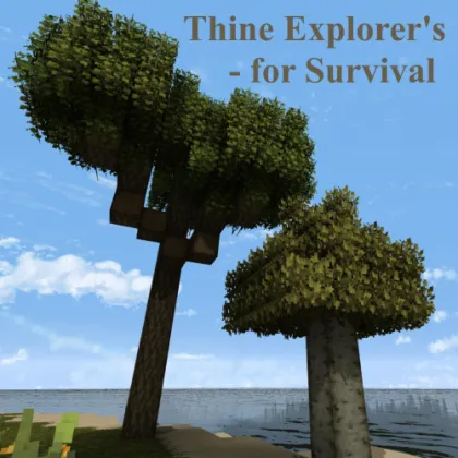 Thine Explorer's Pack Revival — Minecraft resurs pak, rasm 1