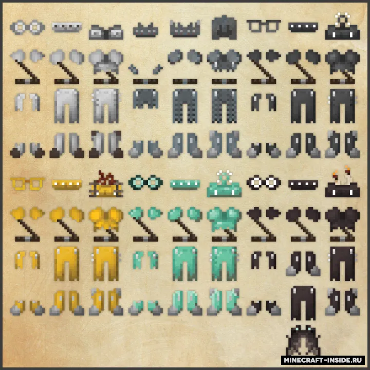 Kal's Arms & Armor — Minecraft resurs pak, rasm 2