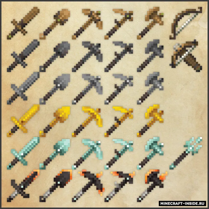 Kal's Arms & Armor — Minecraft resurs pak, rasm 3