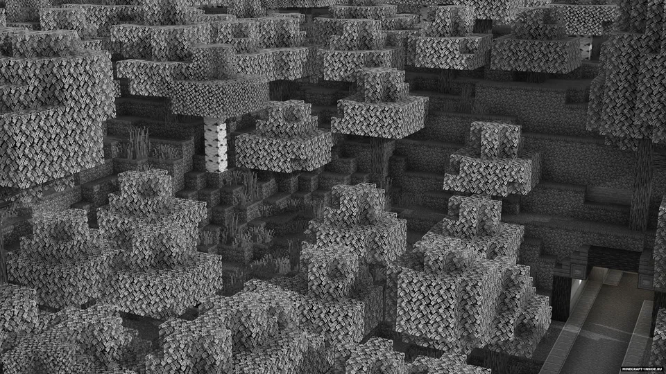 Pack & White — Minecraft resurs pak, rasm 2