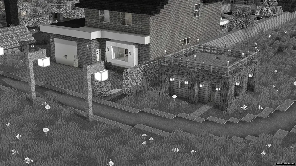 Pack & White — Minecraft resurs pak, rasm 3