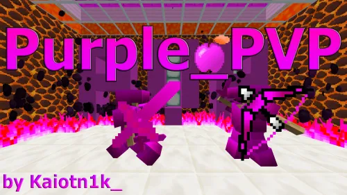 Purple PVP — Minecraft resurs pak, rasm 1