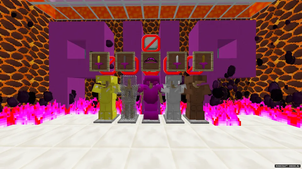 Purple PVP — Minecraft resurs pak, rasm 3