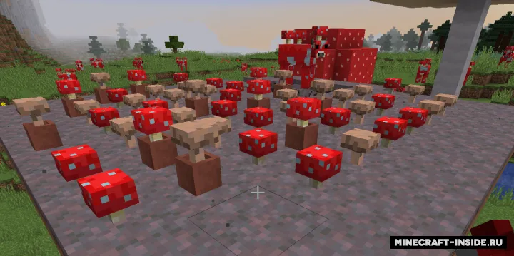 Blocky Mushrooms — Minecraft resurs pak, rasm 3